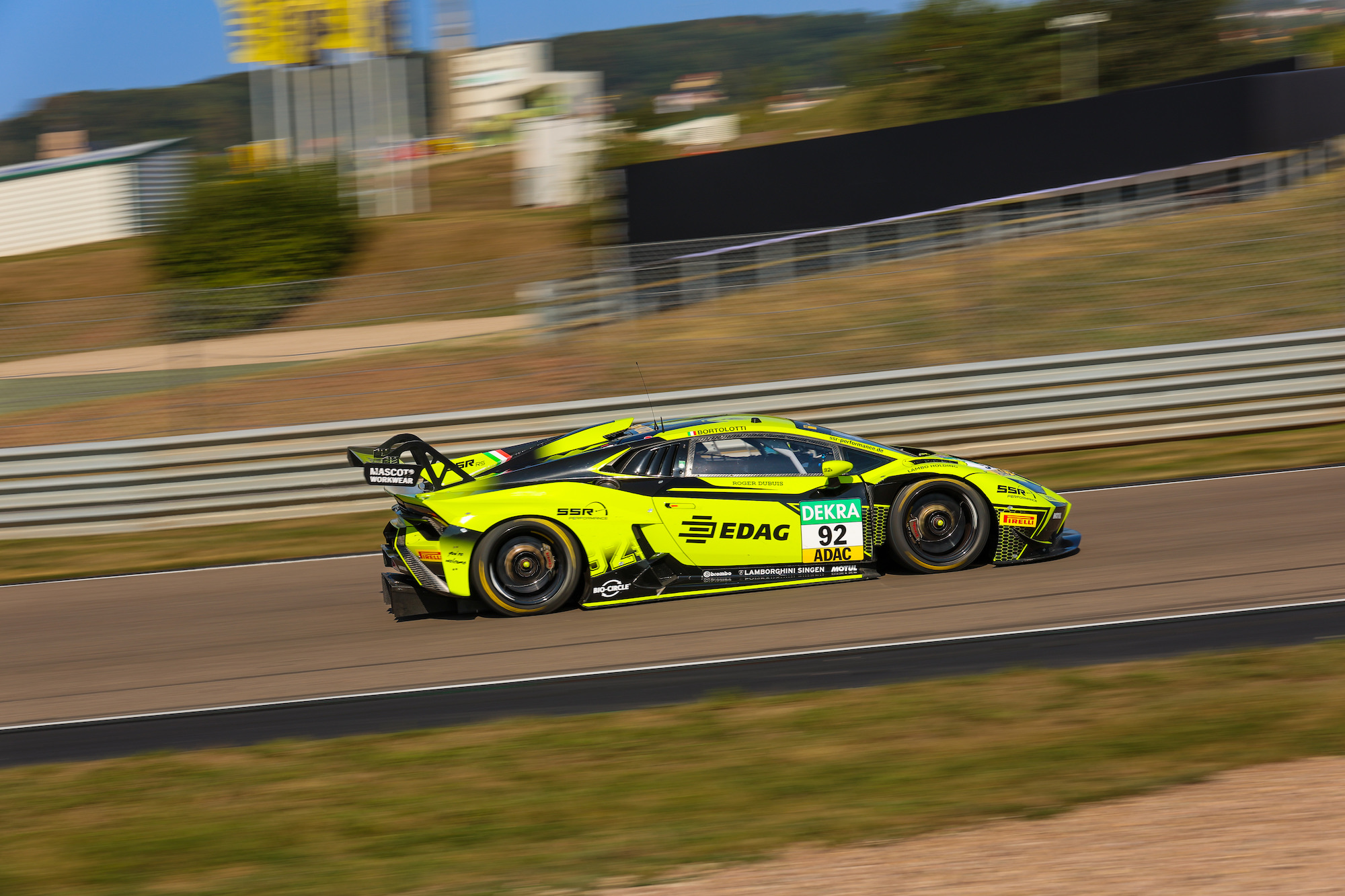 Mirko Bortolotti SSR Performance Lamborghini Huracán GT3 DTM Sachsenring