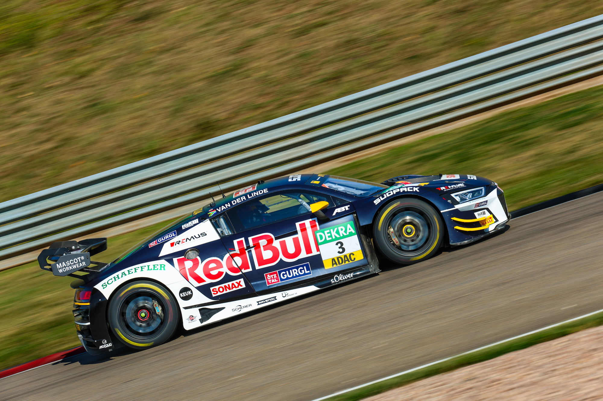 Kelvin van der Linde ABT Sportsline Audi R8 LMS GT3 DTM Sachsenring