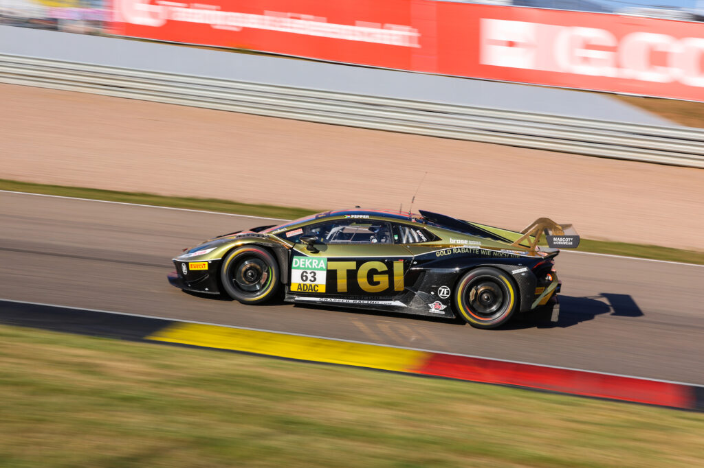 Jordan Pepper Grasser Racing Team Lamborghini Huracán GT3 DTM Sachsenring