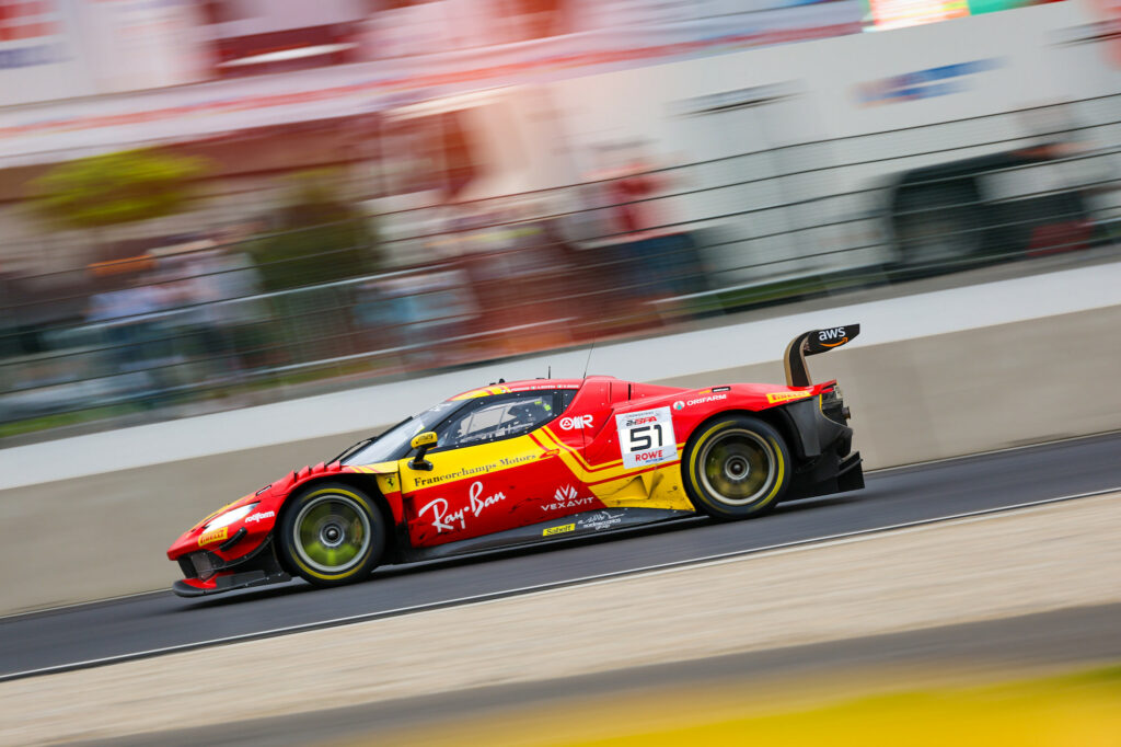 Alessando Pier Guidi Alessio Rovera Davide Rigon AF Corse Ferrari 296 GT3 GT World Challenge Europe 24h Spa