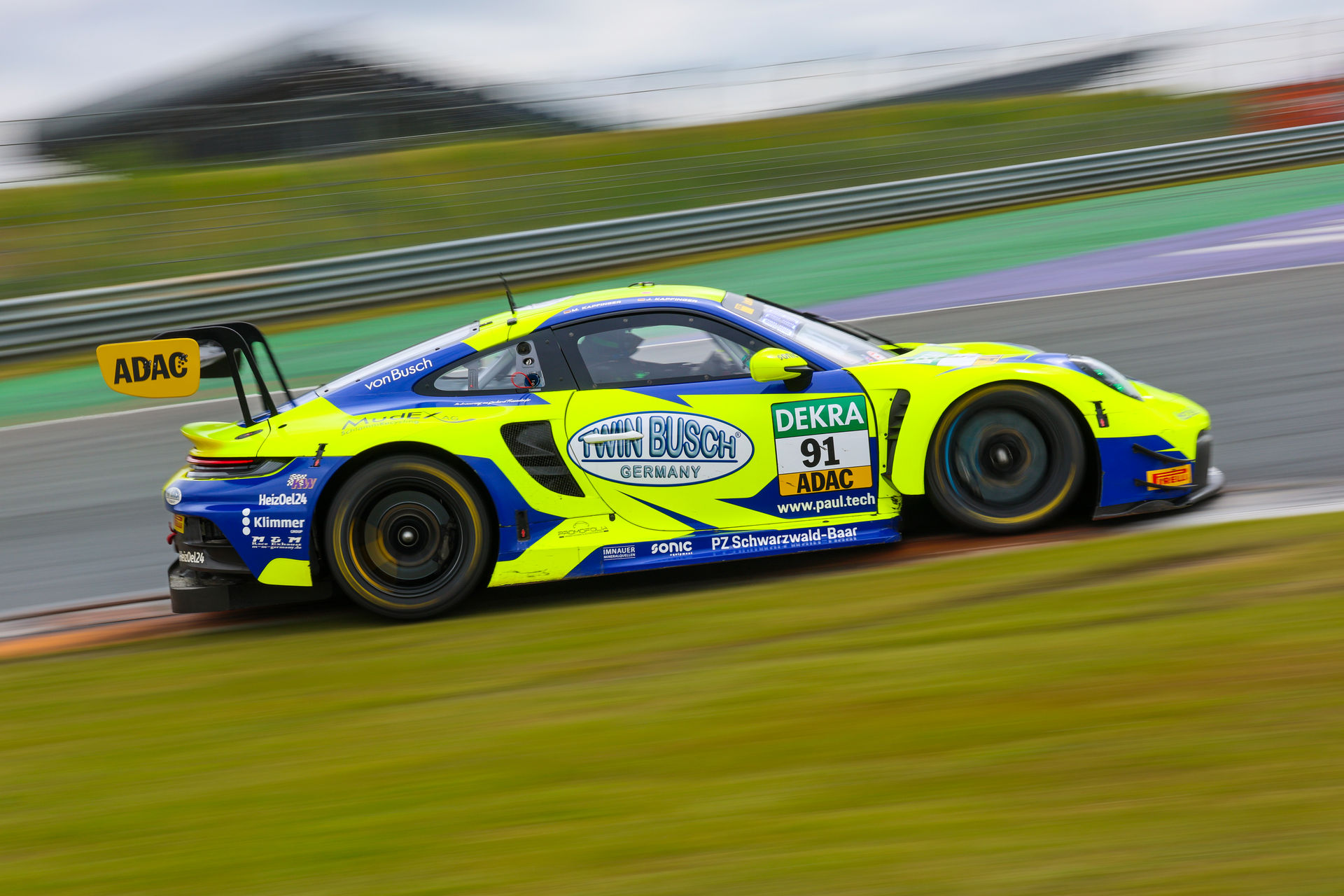 Michael Kapfinger Johannes Kapfinger Team Joos by Twin Busch Porsche 911 GT3 R ADAC GT Masters Zandvoort