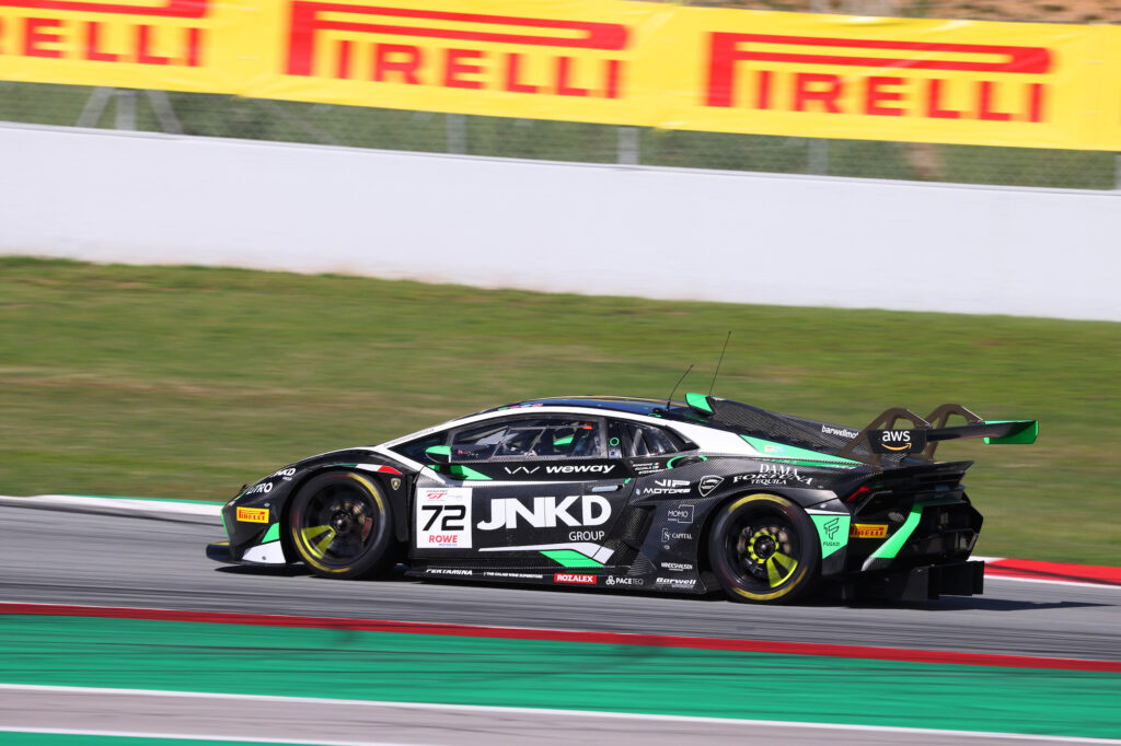 Patrick Kujala Gabriel Rindone Barwell Motorsport Lamborghini Huracán GT3 GT World Challenge Europe Barcelona