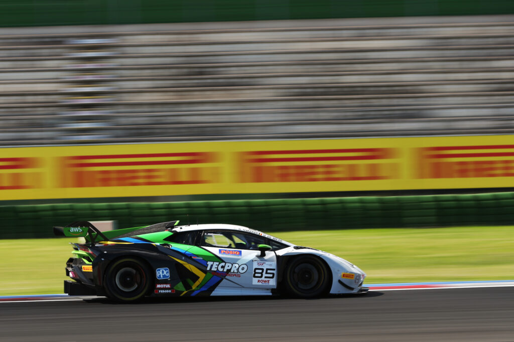 Dmititry Gvazava Ugo de Wilde Imperiale Racing Lamborghini Hurácan GT3 GT World Challenge Europe Misano