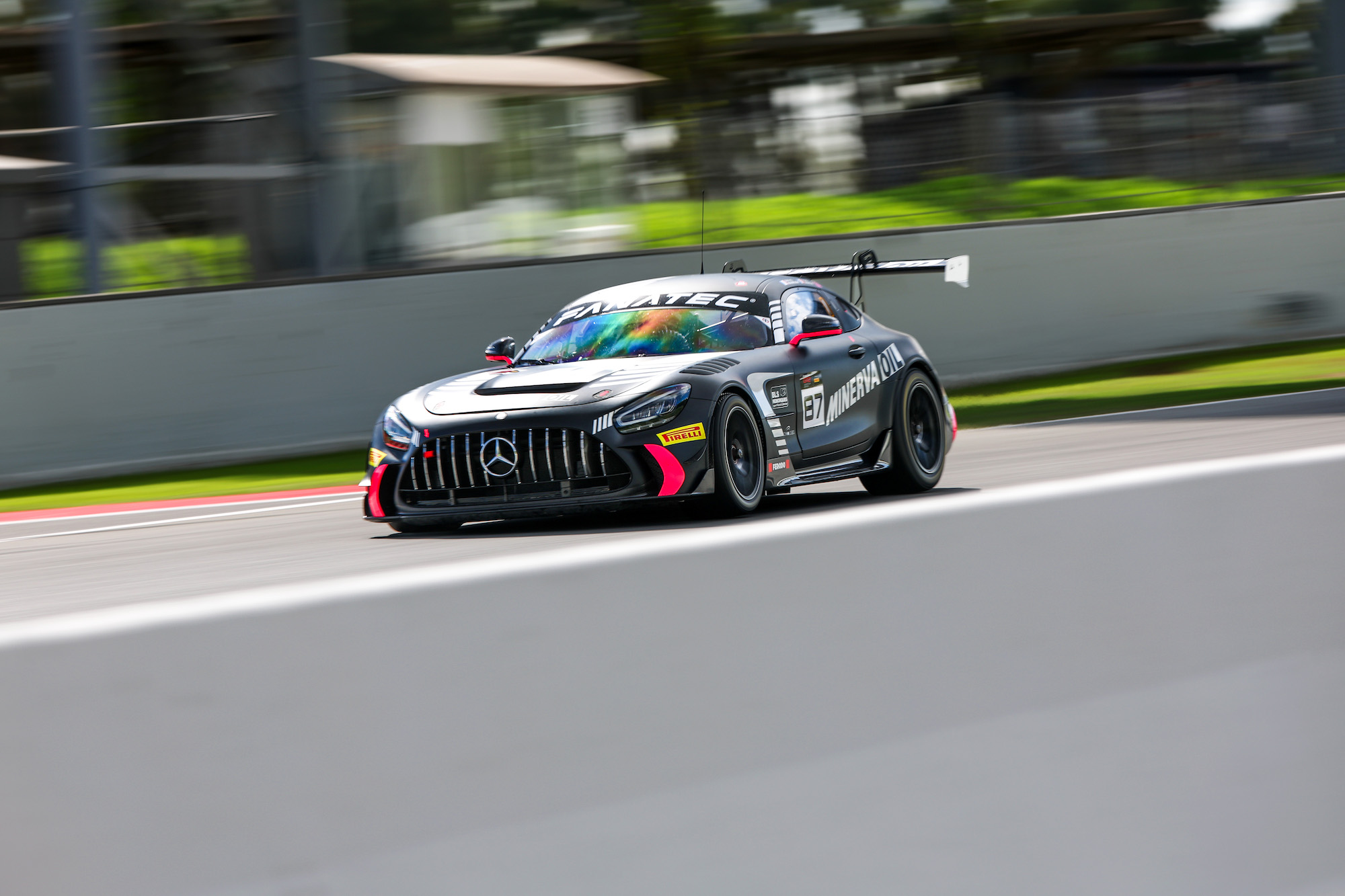 Gilles Vannelet Jean-Luc Beaubelique Akkodis ASP Mercedes-AMG GT2 GT2 European Series Barcelona