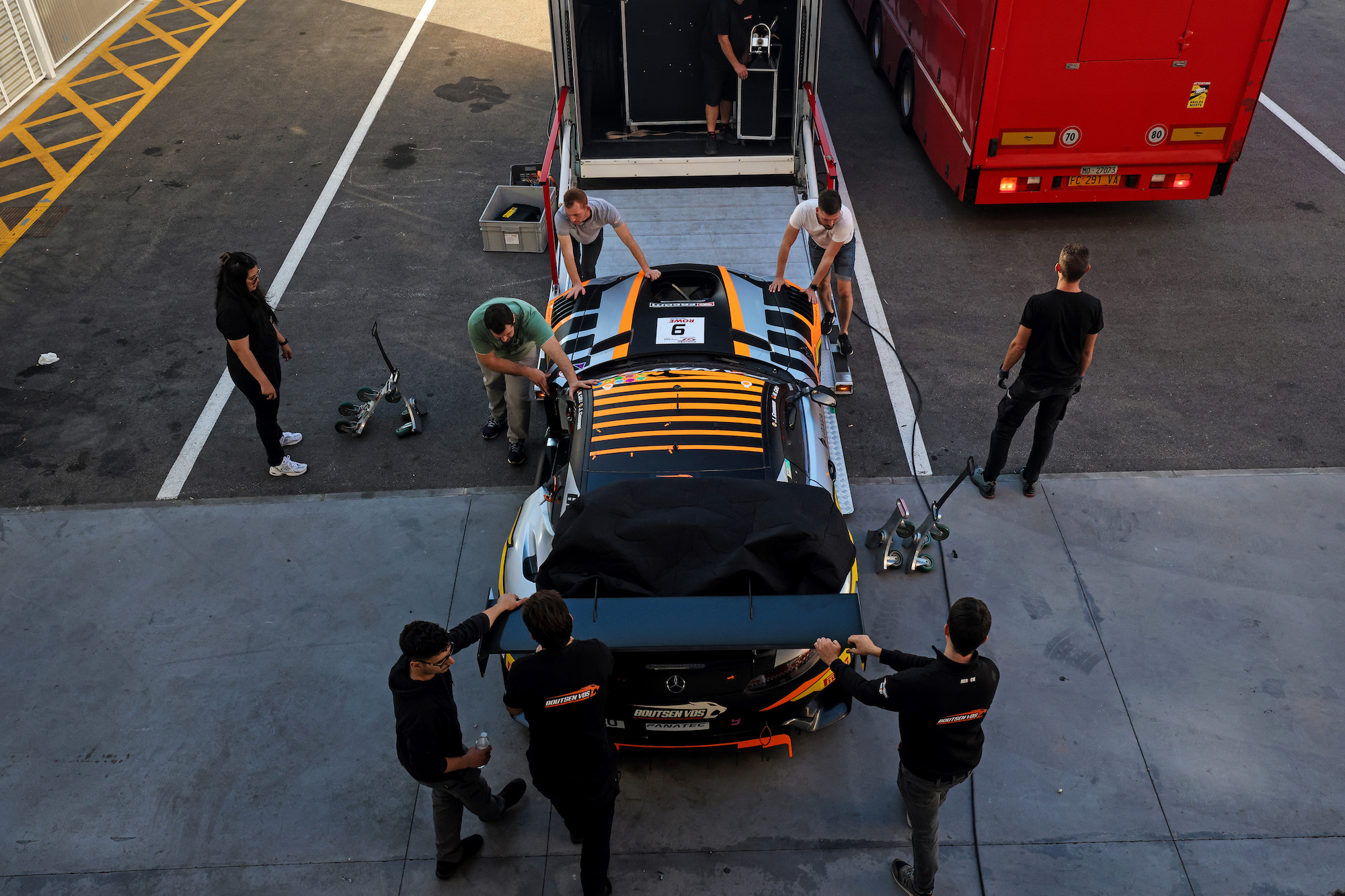 Maximilian Götz Jules Gounon Boutsen VDS Mercedes-AMG GT3 GT World Challenge Europe Barcelona