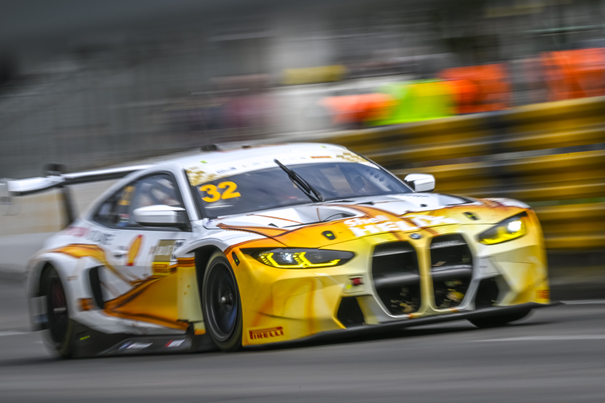 Sheldon van der Linde WRT BMW M4 GT3 FIA GT World Cup Macau