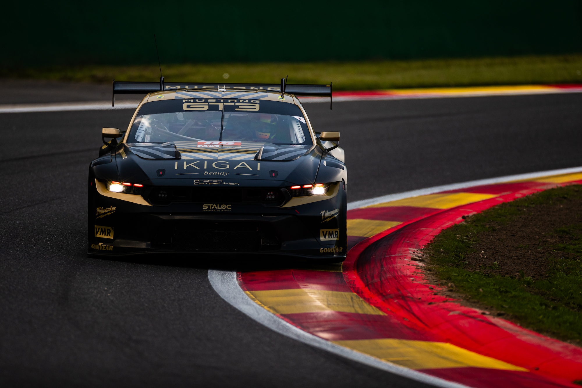 Dennis Olsen Mikkel O. Pedersen Giorgio Roda Proton Competition Ford Mustang GT3 FIA WEC Spa