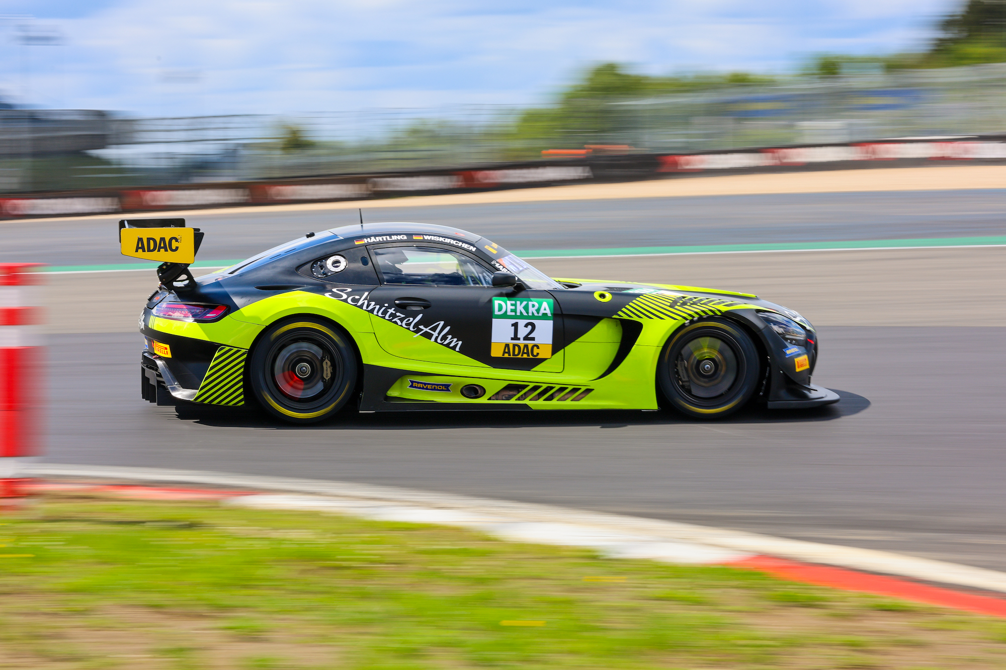 Jay Mo Härtling Moritz Wiskirchen Schnitzelalm Racing Mercedes-AMG GT3 ADAC GT Masters Hockenheim