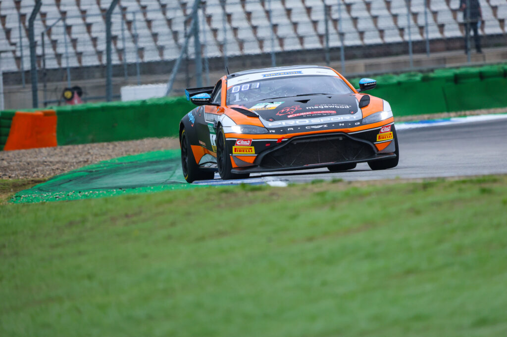 Hugo Sasse Raphael Rennhofer PROsport Racing Aston Martin Vantage GT4 ADAC GT4 Germany Hockenheim