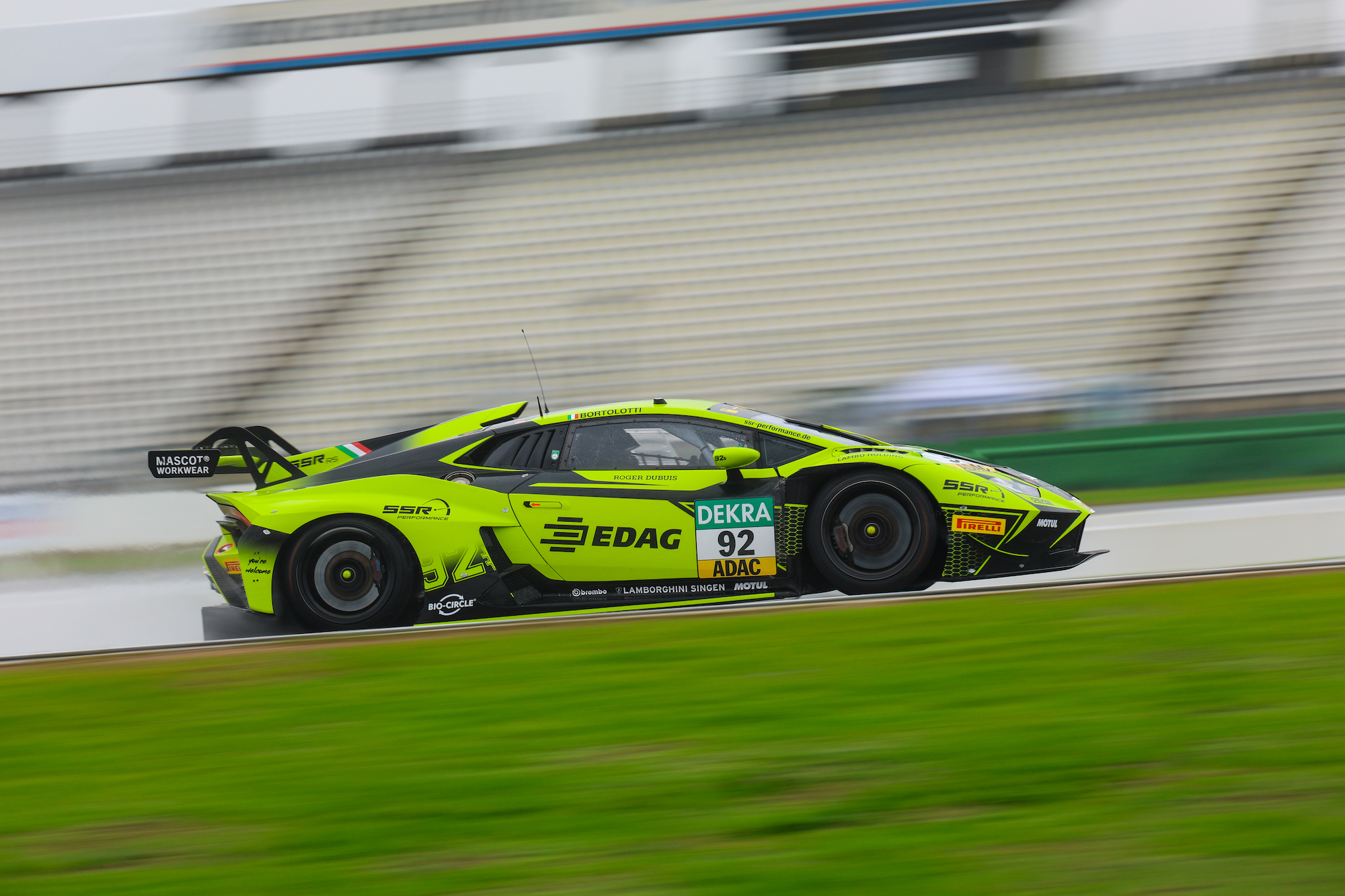 Mirko Bortolotti SSR Performance Lamborghini Huracán GT3 DTM Hockenheim