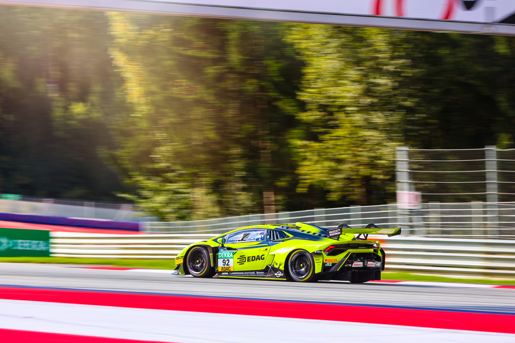 Mirko Bortolotti SSR Performance Lamborghini Huracán GT3 DTM Red Bull Ring