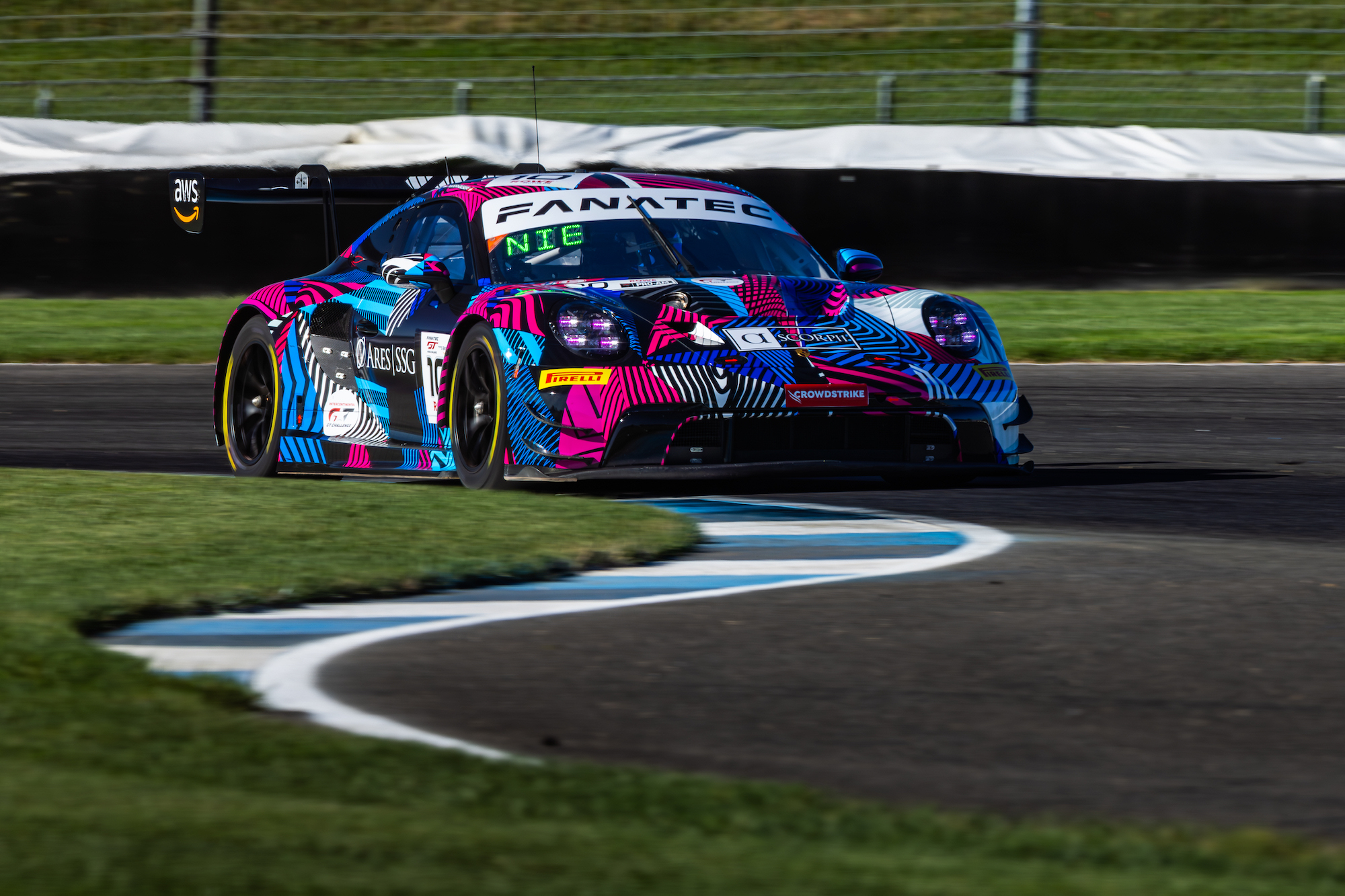 Antares Au Loek Hartog Patric Niederhauser Herberth Motorsport Porsche 911 GT3 R Intercontinental GT Challenge Indianapolis