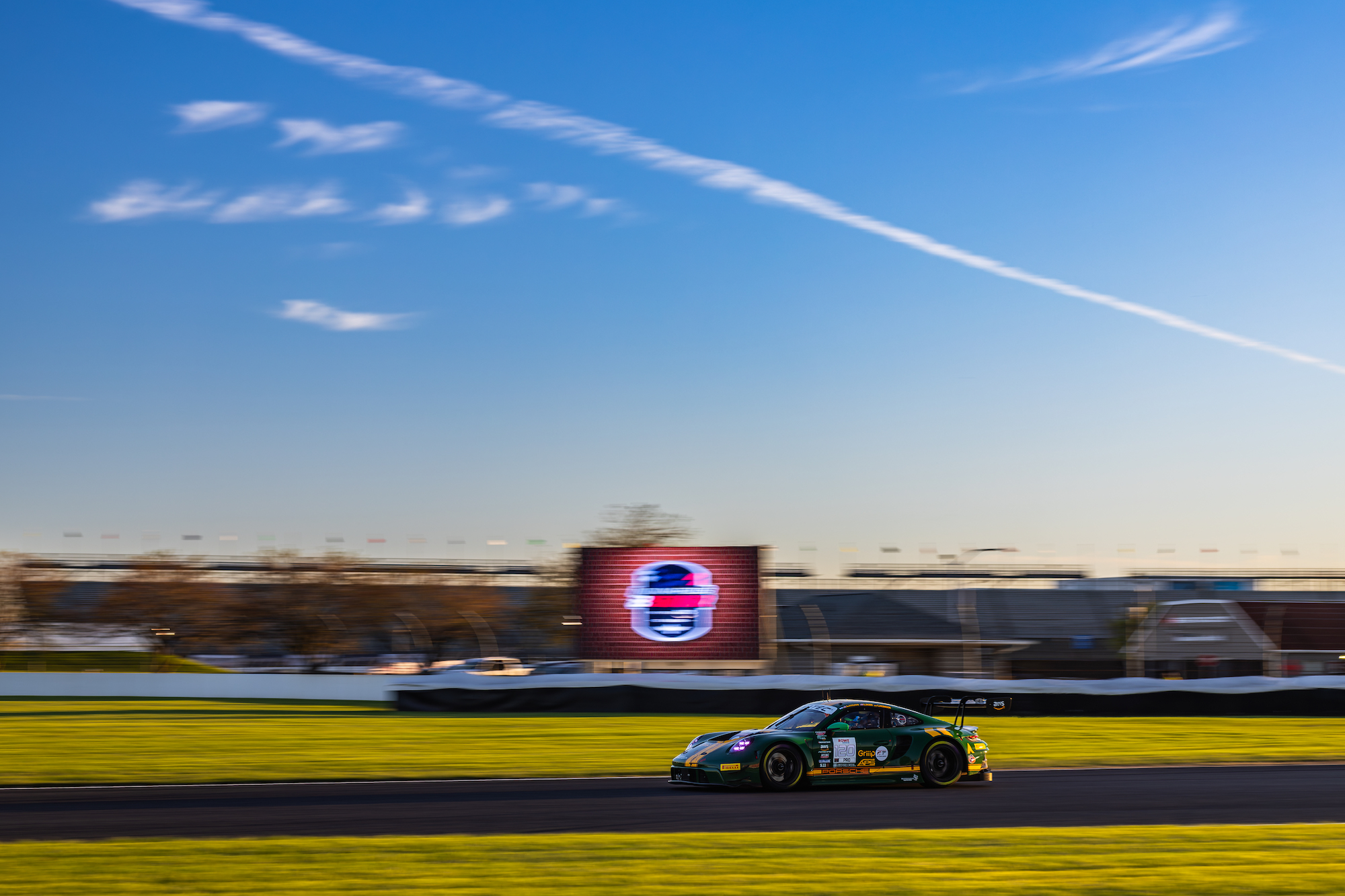 Adam Adelson Eliott Skeer Laurin Heinrich Wright Motorsports Porsche 911 GT3 R Intercontinental GT Challenge Indianapolis