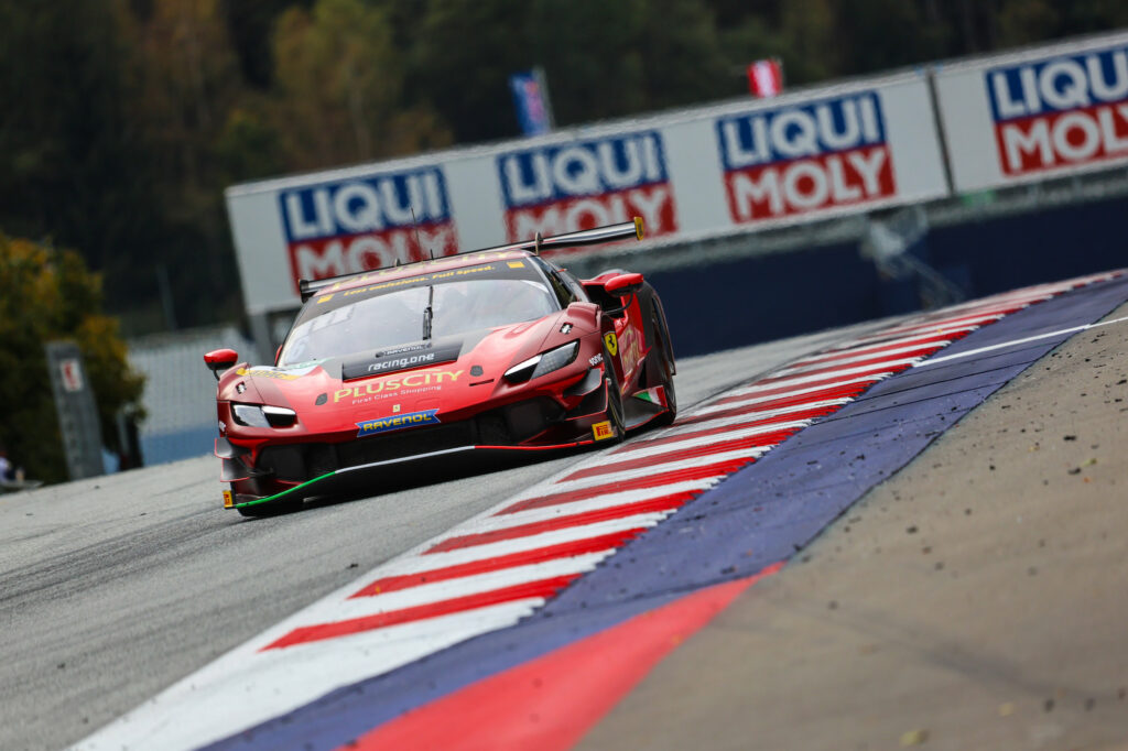 Fabrizio Crestani Ernst Kirchmayr Racing One Ferrari 296 GT3 ADAC GT Masters Red Bull Ring