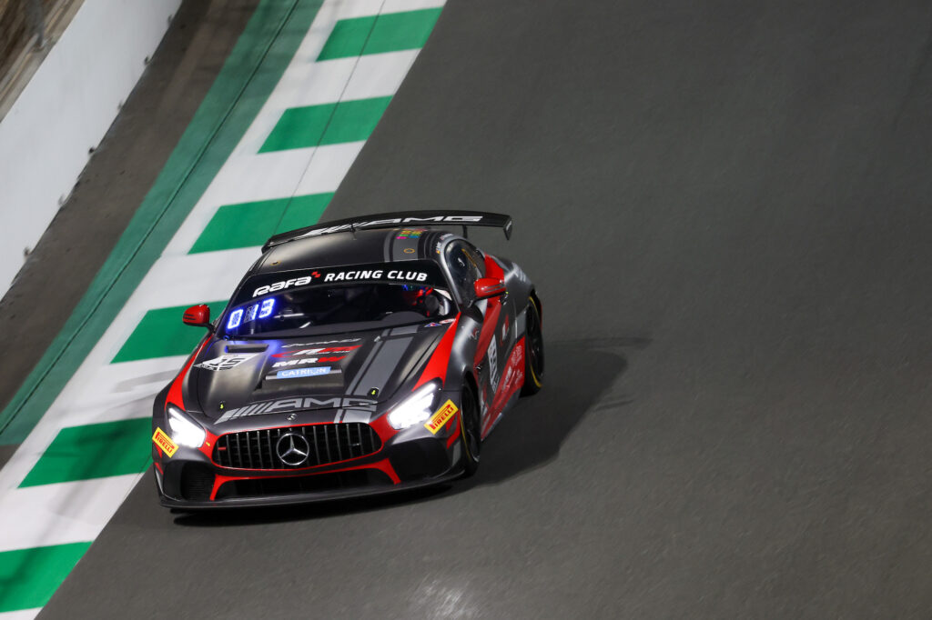 Lluc Ibanez Alexandre Papadopulos NM Racing Team Mercedes-AMG GT4 GT4 European Series Jeddah