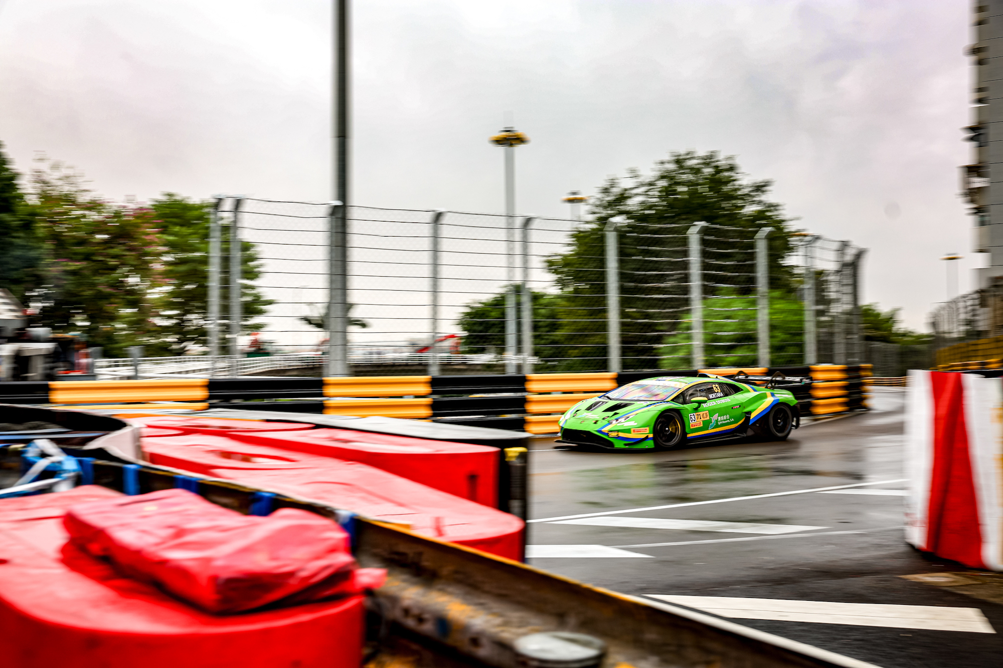 Edoardo Mortara SJM VSR Theodore Racing Lamborghini Huracán GT3 FIA GT World Cup Macau