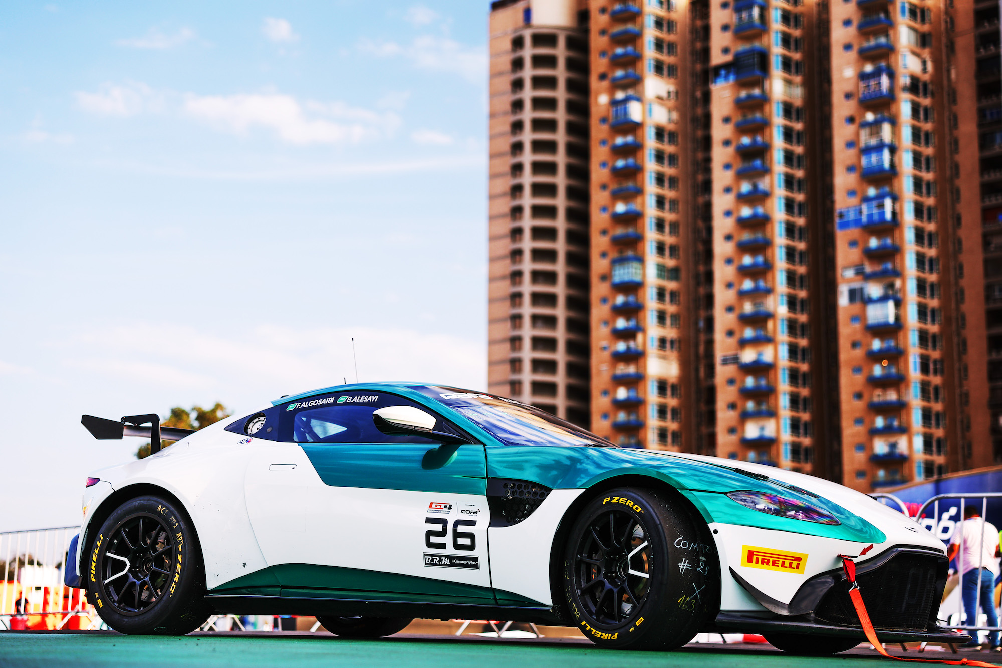 Comtoyou Racing Aston Martin Vantage GT4 GT4 European Series Jeddah