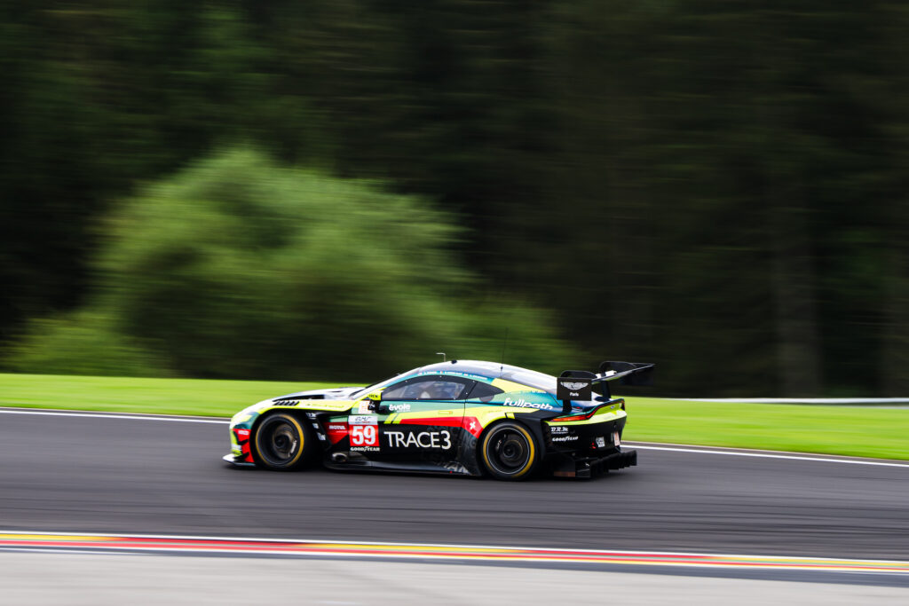 Caspter Stevenson Derek DeBoer Valentin Hasse-Clot Racing Spirit of Leman Aston Martin Vantage GT3 ELMS Spa