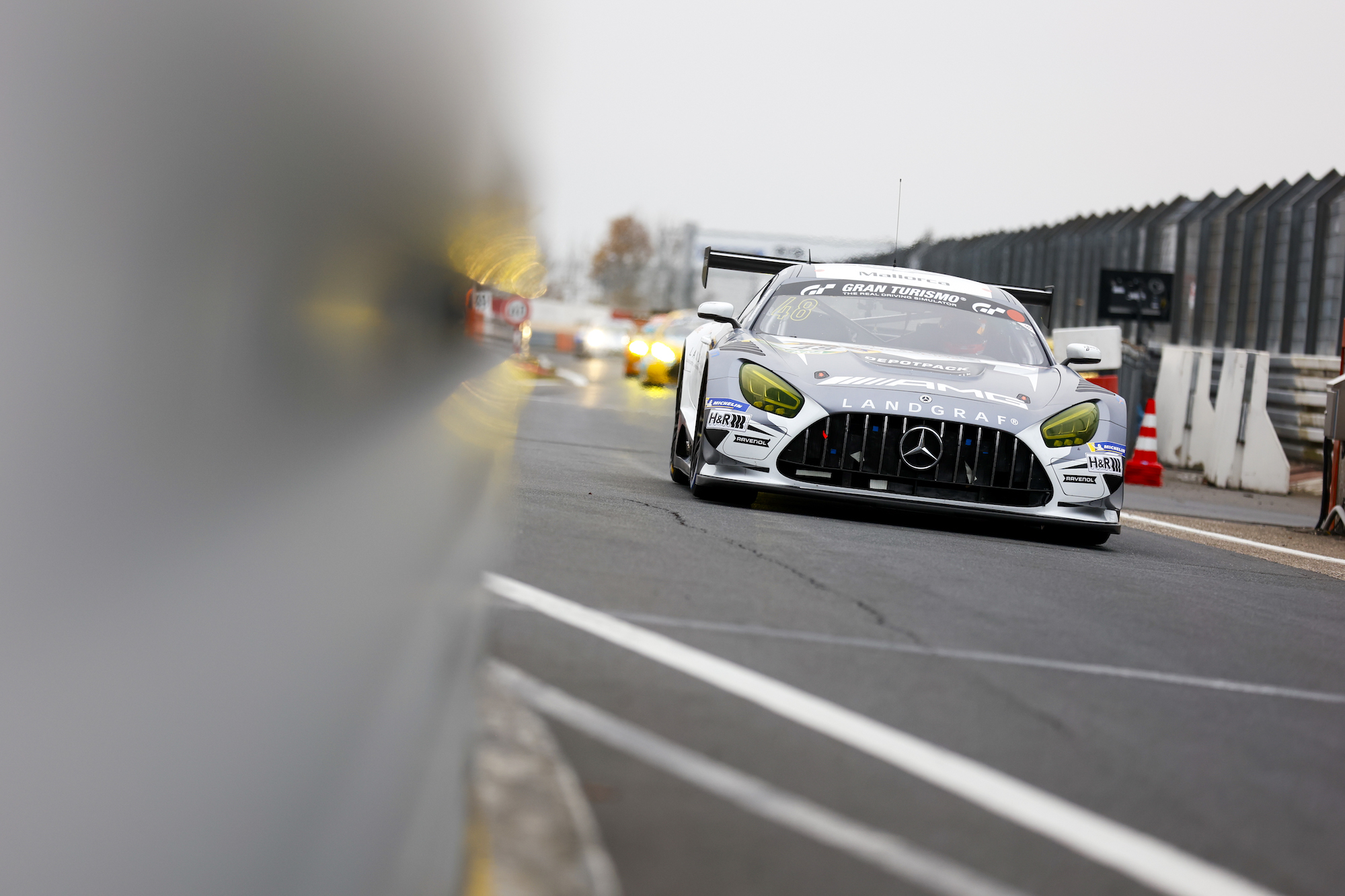 Lucas Auer Mikael Grenier Landgraf Motorsport Mercedes-AMG GT3 Nürburgring Langstrecken-Serie