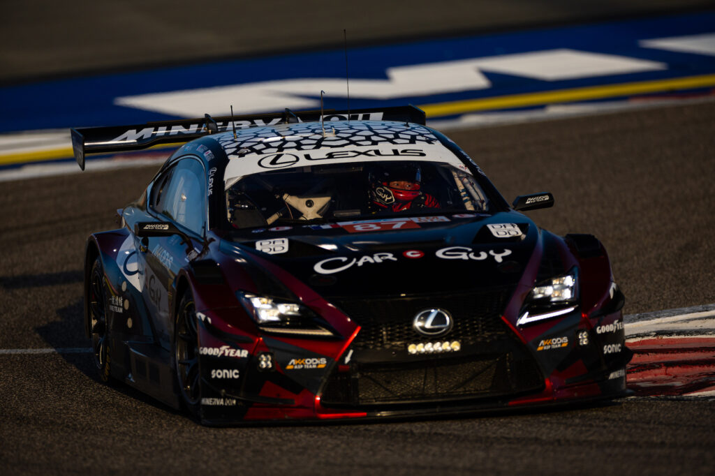 José Maria Lopez Takeshi Kimura Esteban Masson Akkodis ASP Lexus RC F GT3 FIA WEC Bahrain