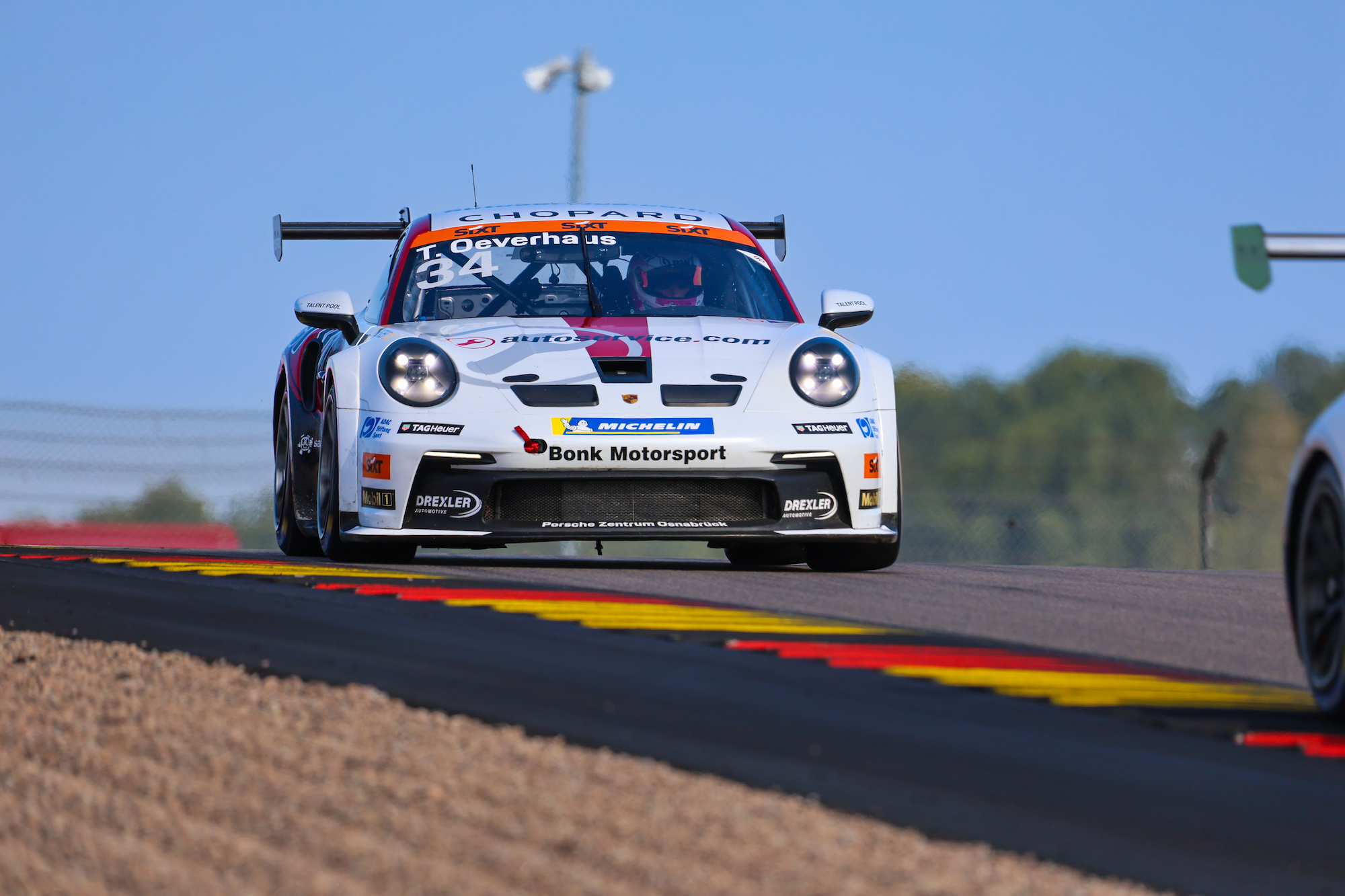 Theo Oeverhaus Bonk Motorsport Porsche 911 GT3 Cup Porsche Carrera Cup Sachsenring