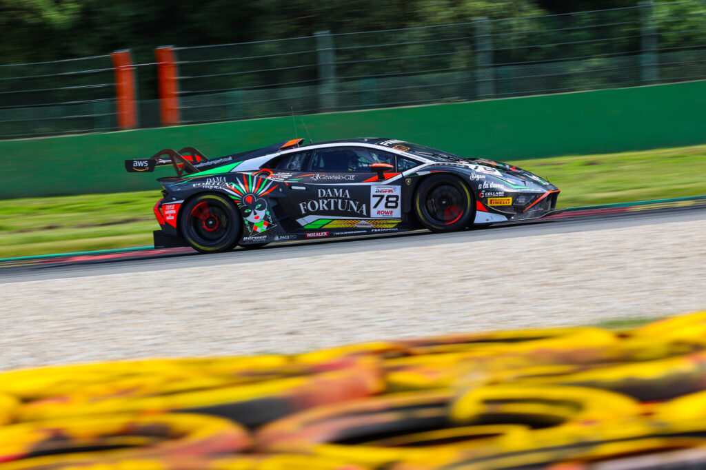 Till Bechtolsheimer Antoine Doquin Sandy Mitchell Ricky Collard Barwell Motorsport Lamborghini Huracán GT3 GT World Challenge Europe 24h Spa