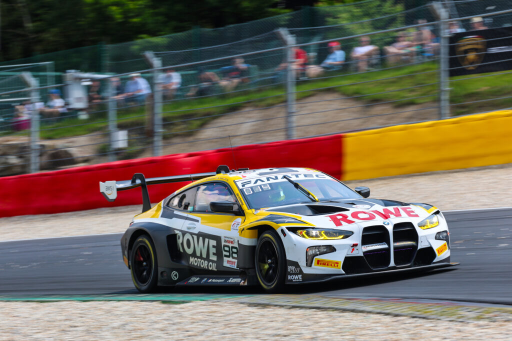 Marco Wittmann Nick Yelloly Philipp Eng ROWE Racing BMW M4 GT3 GT World Challenge Europe 24h Spa