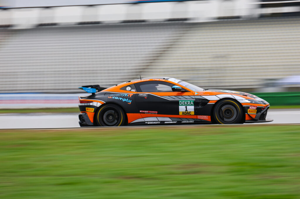 Hugo Sasse Raphael Rennhofer PROsport Racing Aston Martin Vantage GT4 ADAC GT4 Germany Hockenheim