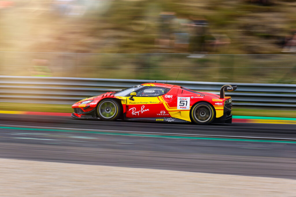 Alessando Pier Guidi Alessio Rovera Davide Rigon AF Corse Ferrari 296 GT3 GT World Challenge Europe 24h Spa