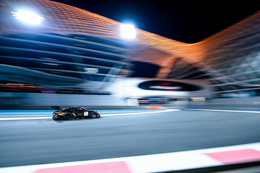 Ralf Bohn Dustin Blattner Alfred Renauer Herberth Motorsport Porsche 911 GT3 R Gulf 12 Hours Abu Dhabi