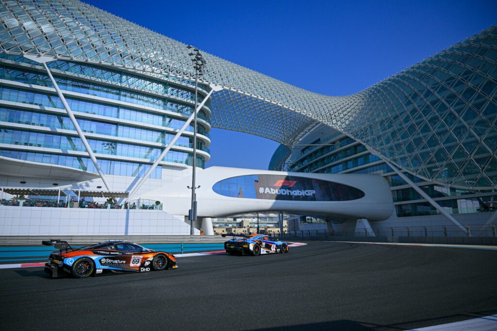 Todd Coleman Aaron Telitz Frederik Schandorff Optimum Motorsport McLaren 720S GT3 Gulf 12 Hours