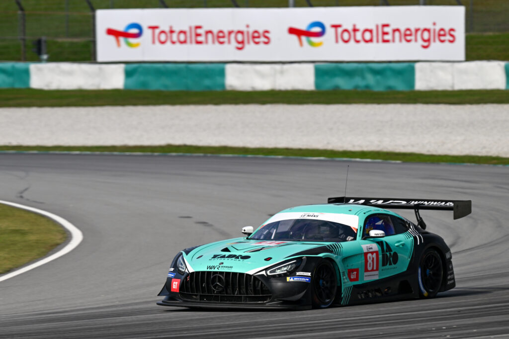 Jules Gounon Gabriele Piana Rinat Salikhov WINWARD Racing Mercedes-AMG GT3 Asian Le Mans Series Sepang