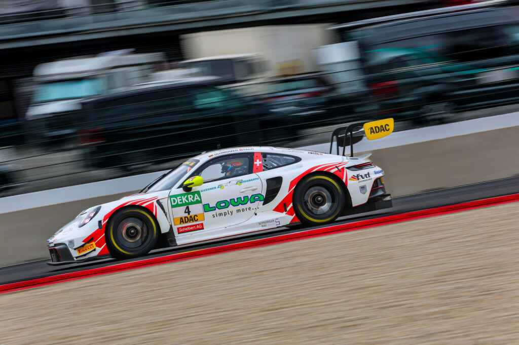 Alexander Fach Alexander Schwarzer Fach Auto Tech Porsche 911 GT3 R ADAC GT Masters Spa-Francorchamps