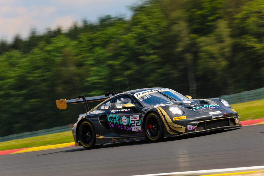 Laurin Heinrich Ayhancan Güven Dorian Boccolacci Schumacher CLRT Porsche 911 GT3 R GT World Challenge Europe Spa-Francorchamps