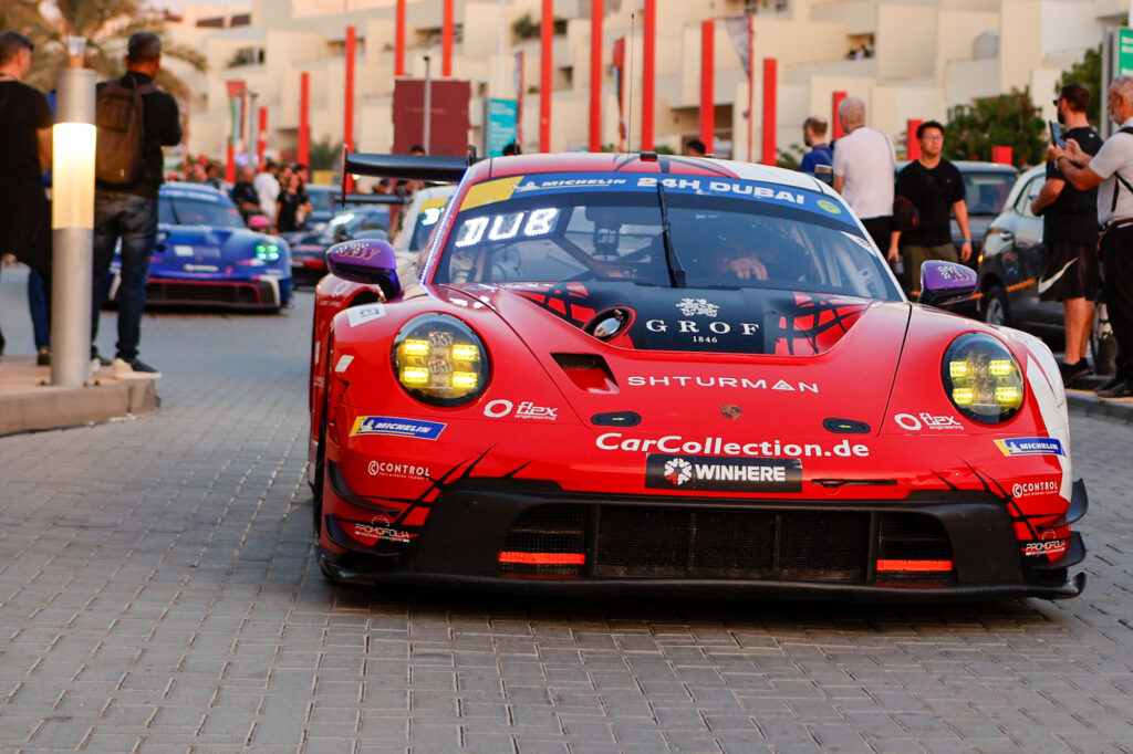 Alex Fontana Matej Knez Roman Mavlanov Victor Plekhanov Damir Saitov Car Collection Porsche 911 GT3 R 24h Dubai