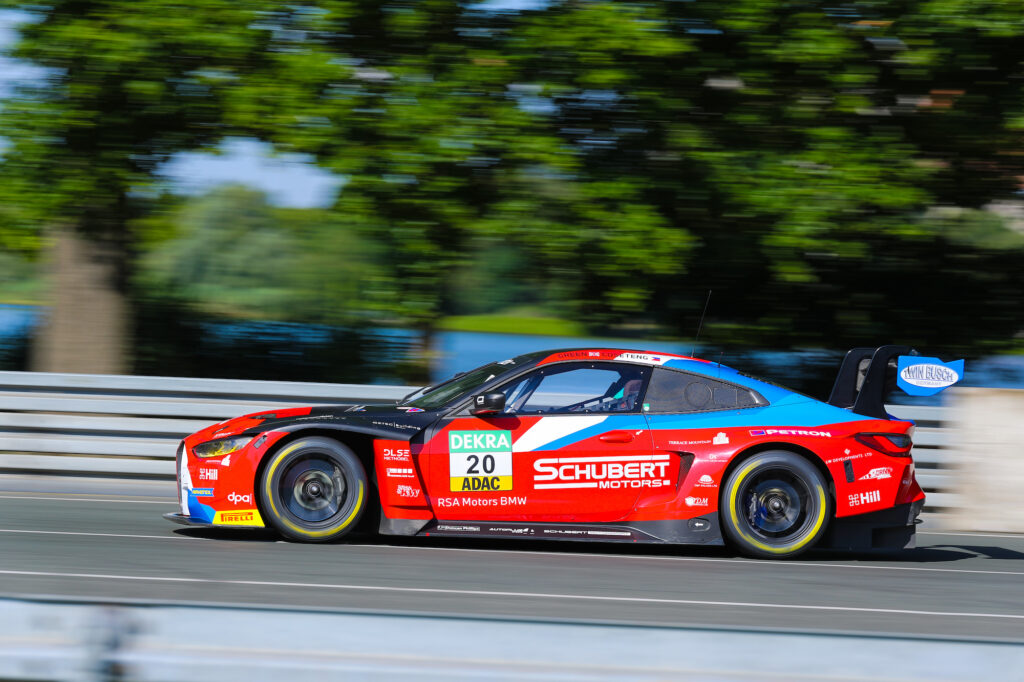 Eduardo Coseteng Ben Green Schubert Motorsport BMW M4 GT3 ADAC GT Masters Norisring