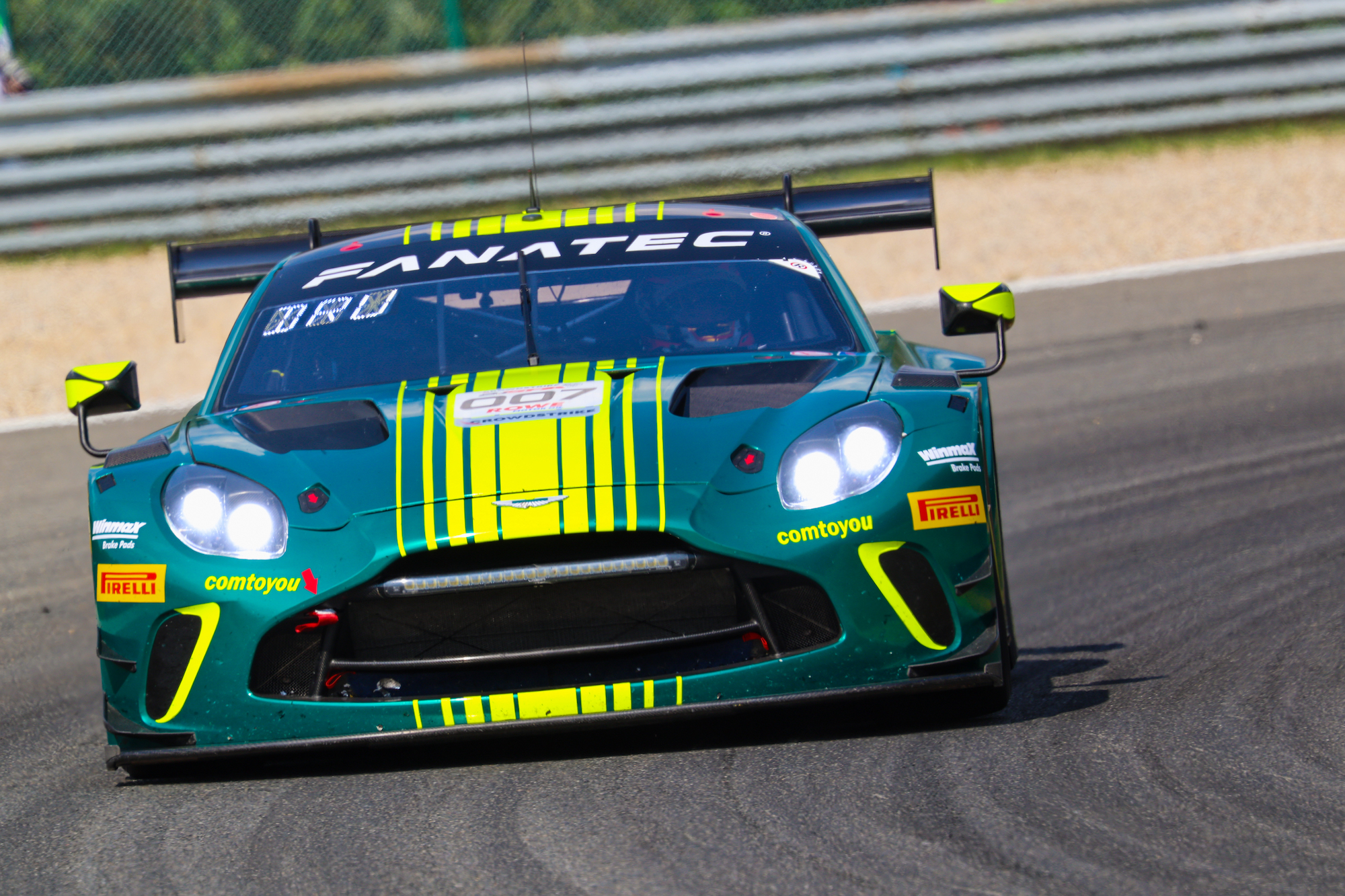 Mattia Drudi Marco Sörensen Nicki Thiim Comtoyou Racing Aston Martin Vantage GT3 GT World Challenge Europe 24h Spa