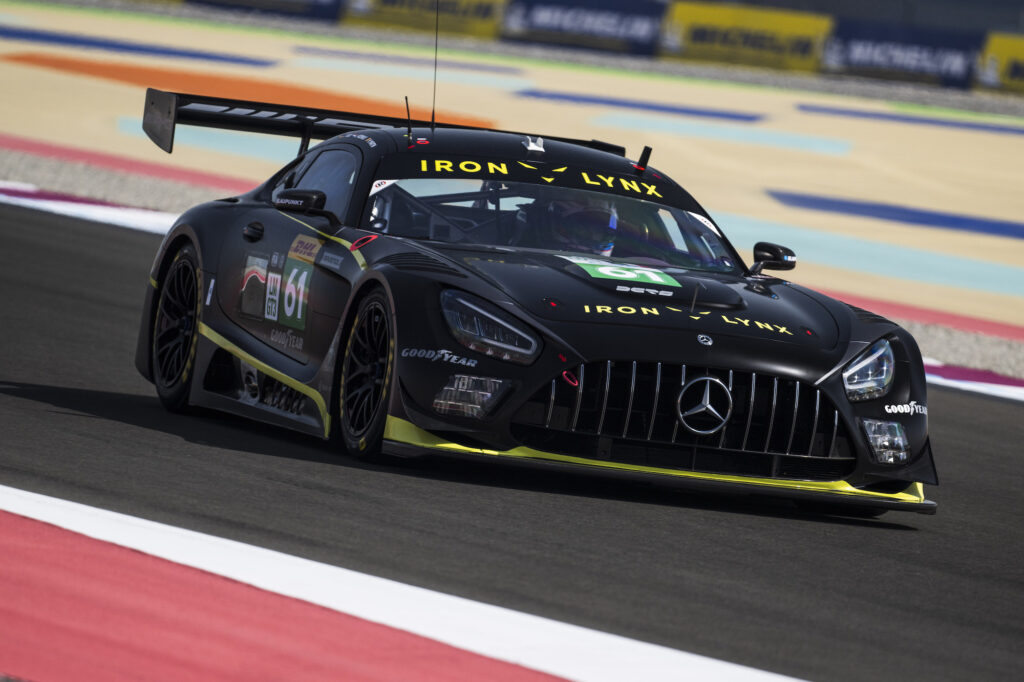 Christian Ried Lin Hodenius Maxime Martin Iron Lynx Mercedes-AMG LMGT3 FIA WEC Katar