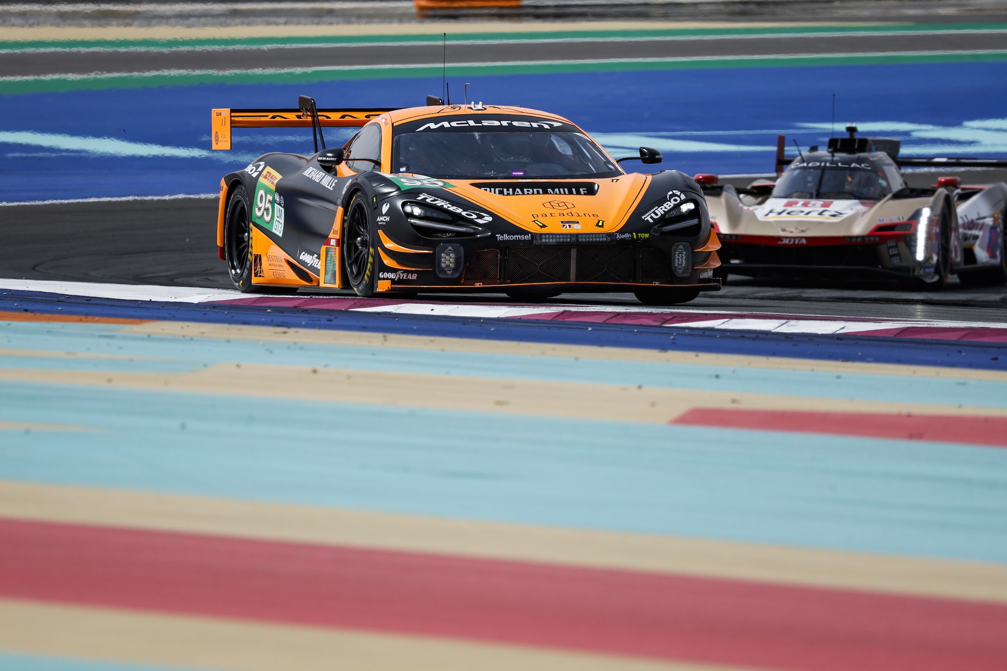 Sean Gelael Darren Leung Marino Sato United Autosports McLaren 720S LMGT3 FIA WEC Katar