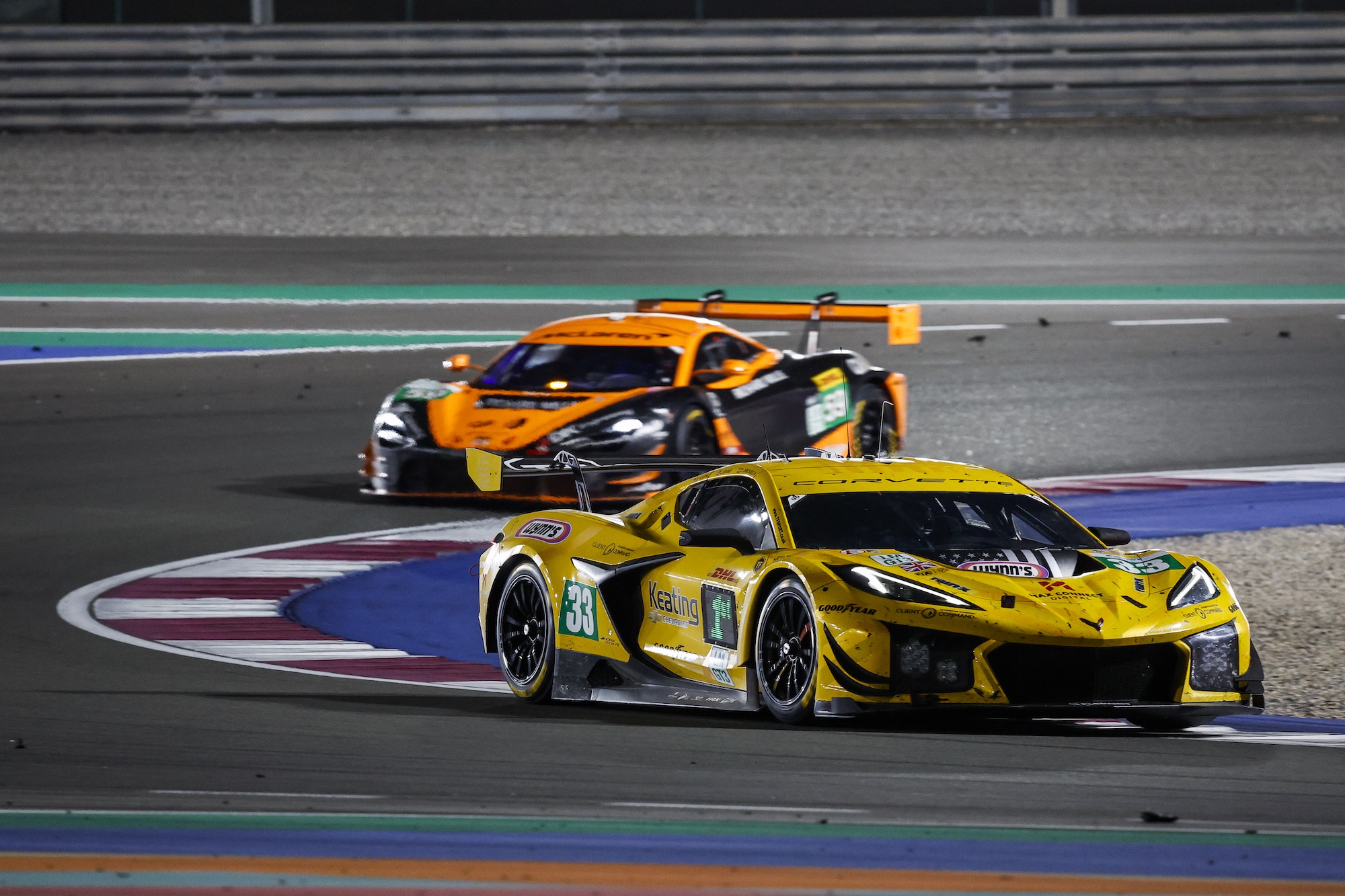 Jonny Edgar Daniel Juncadella Ben Keating TF Sport Corvette Z06 LMGT3.R FIA WEC Katar