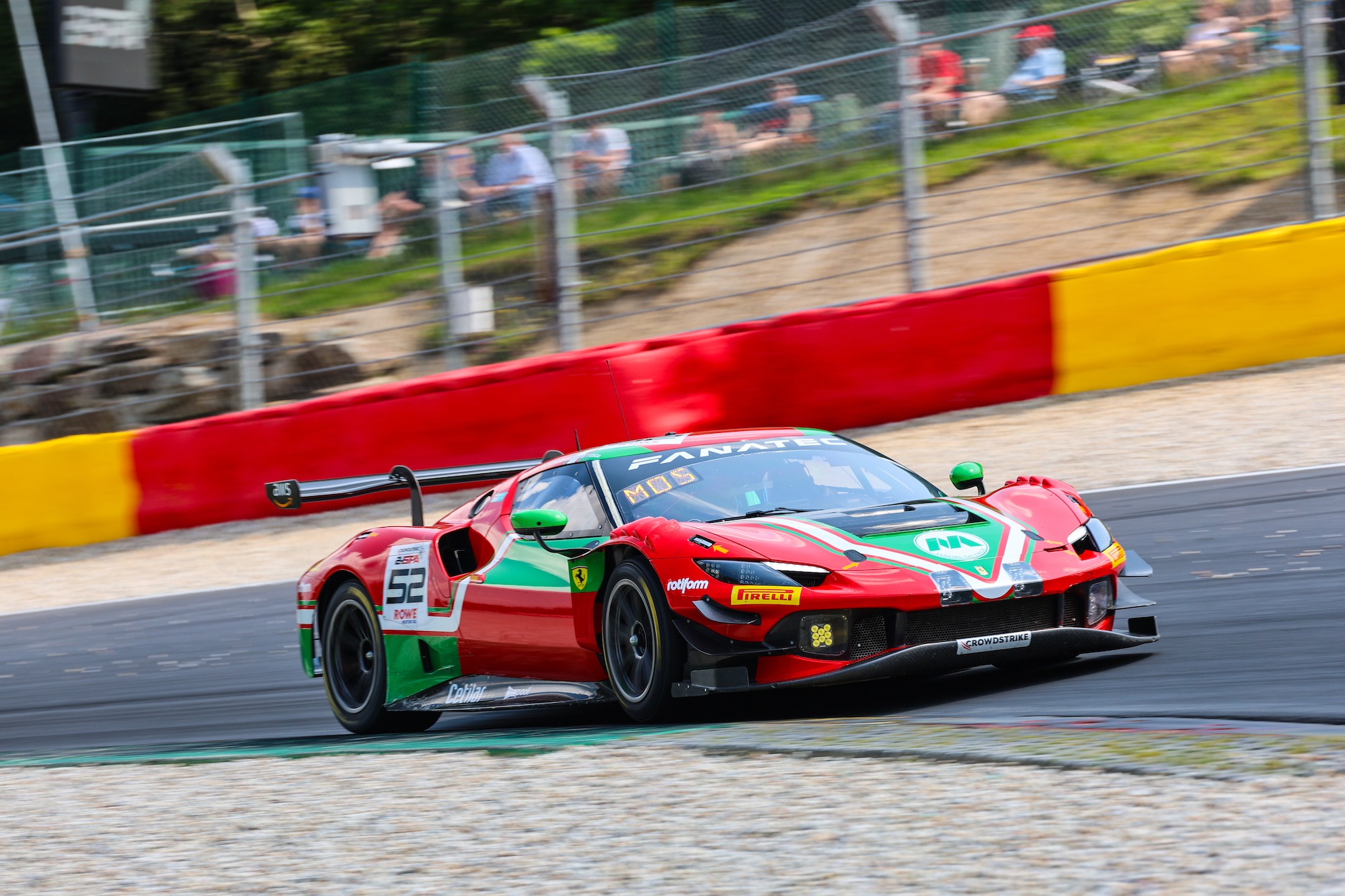 Andrea Bertolini Louis Machiels Jef Machiels Tommaso Mosca AF Corse Ferrari 296 GT3 GT World Challenge Europe 24h Spa