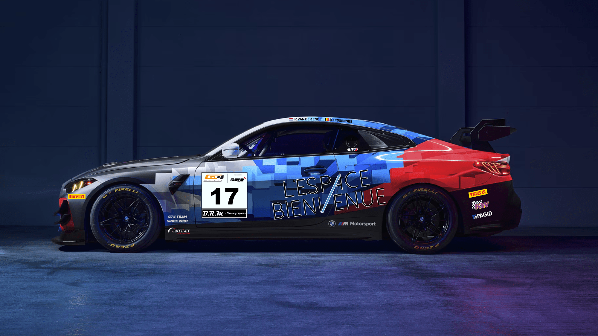 L’Espace Bienvenue BMW M4 GT4