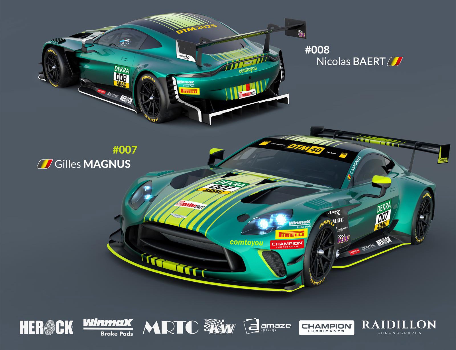 Comtoyou Racing Aston Martin Vantage GT3 DTM