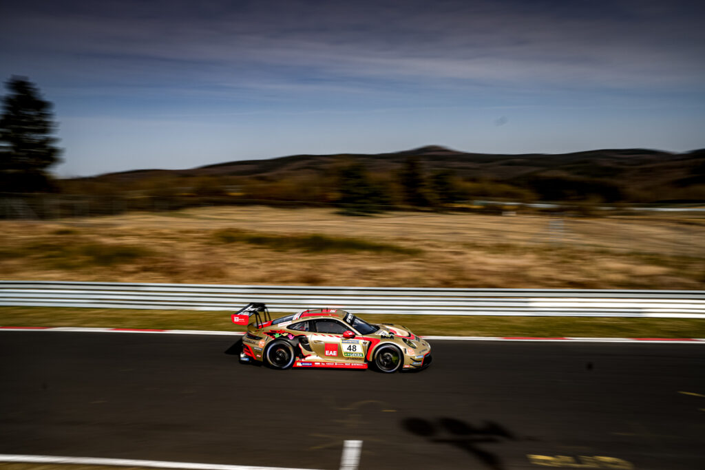 Mike Stursberg Daan Arrow Ben Bünnagel Gabriele Piana Black Falcon Porsche 911 GT3 R Nürburgring Langstrecken-Serie