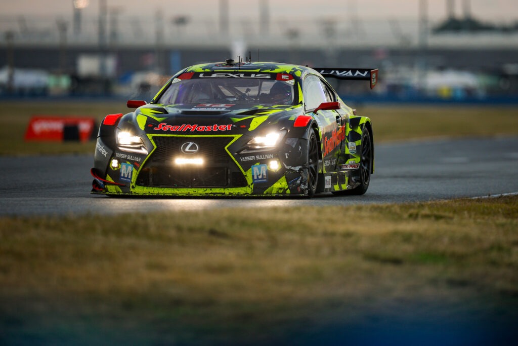 Ben Barnicoat Aaron Telitz Townsend Bell Kyle Kirkwood Vasser Sullivan Lexus RC F GT3 IMSA WeatherTech SportsCar Chamionship 24h Daytona