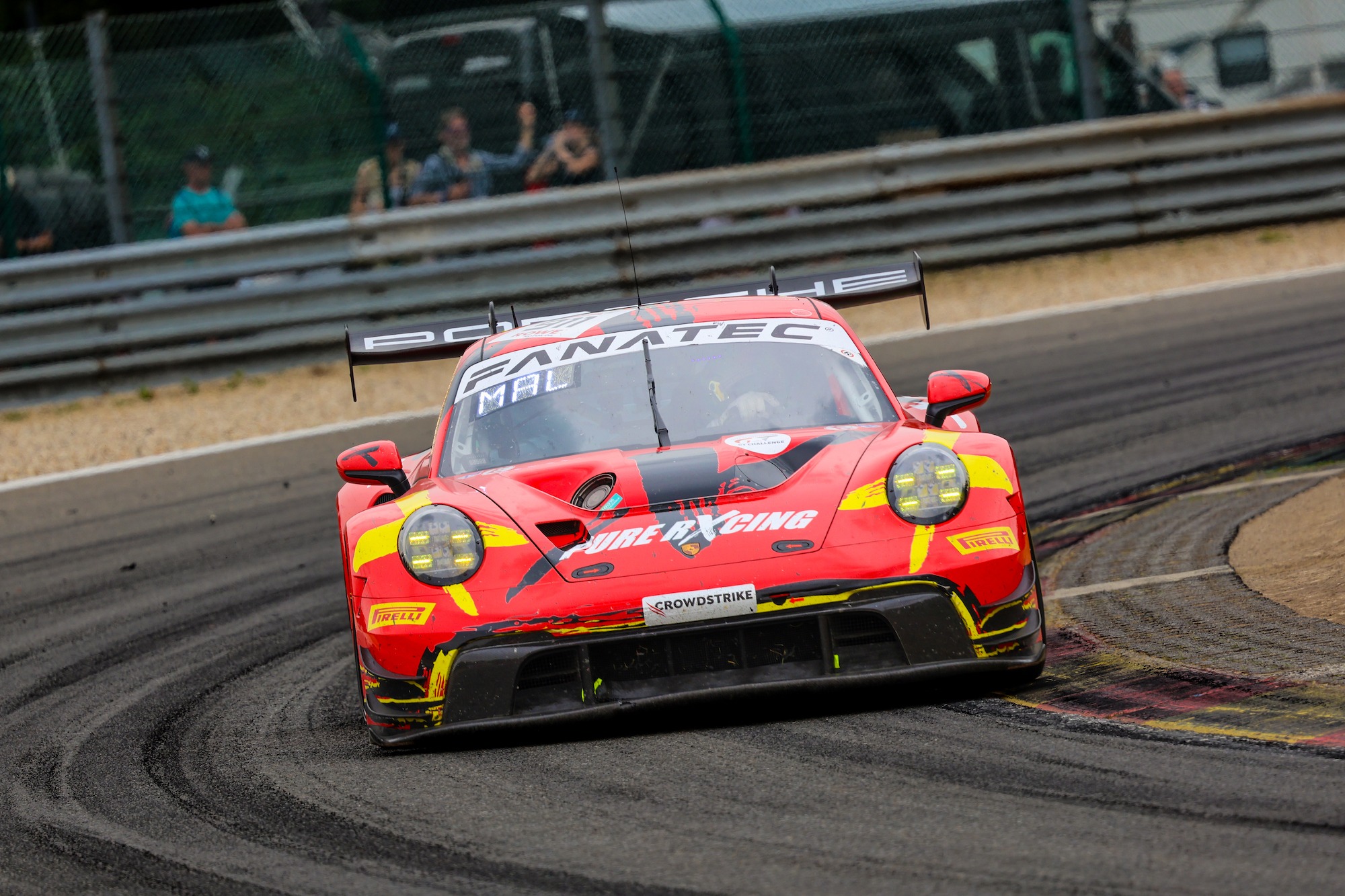 Alex Malykhin Klaus Bachler Joel Sturm Pure Rxcing Porsche 911 GT3 R GT World Challenge Europe 24h Spa