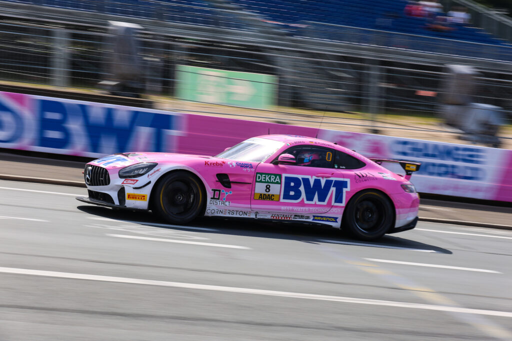 Mattis Pluschkell Luca Bosco BWT Mücke Motorsport Mercedes-AMG GT4 ADAC GT4 Germany Norisring