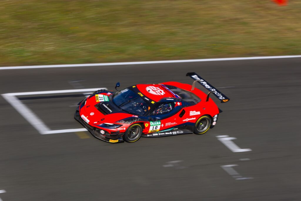 Ben Green Emil Frey Racing Ferrari 296 GT3 DTM Oschersleben