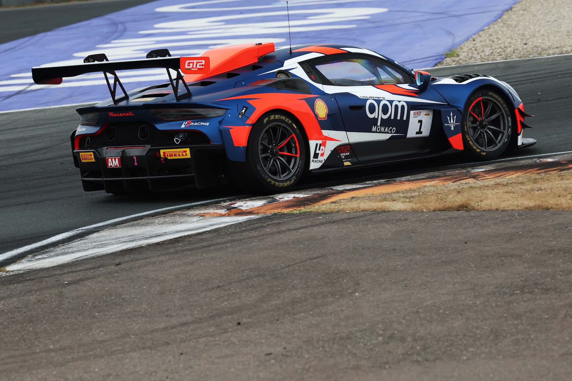 Philippe Prette LP Racing Maserati GT2 GT2 European Series Zandvoort
