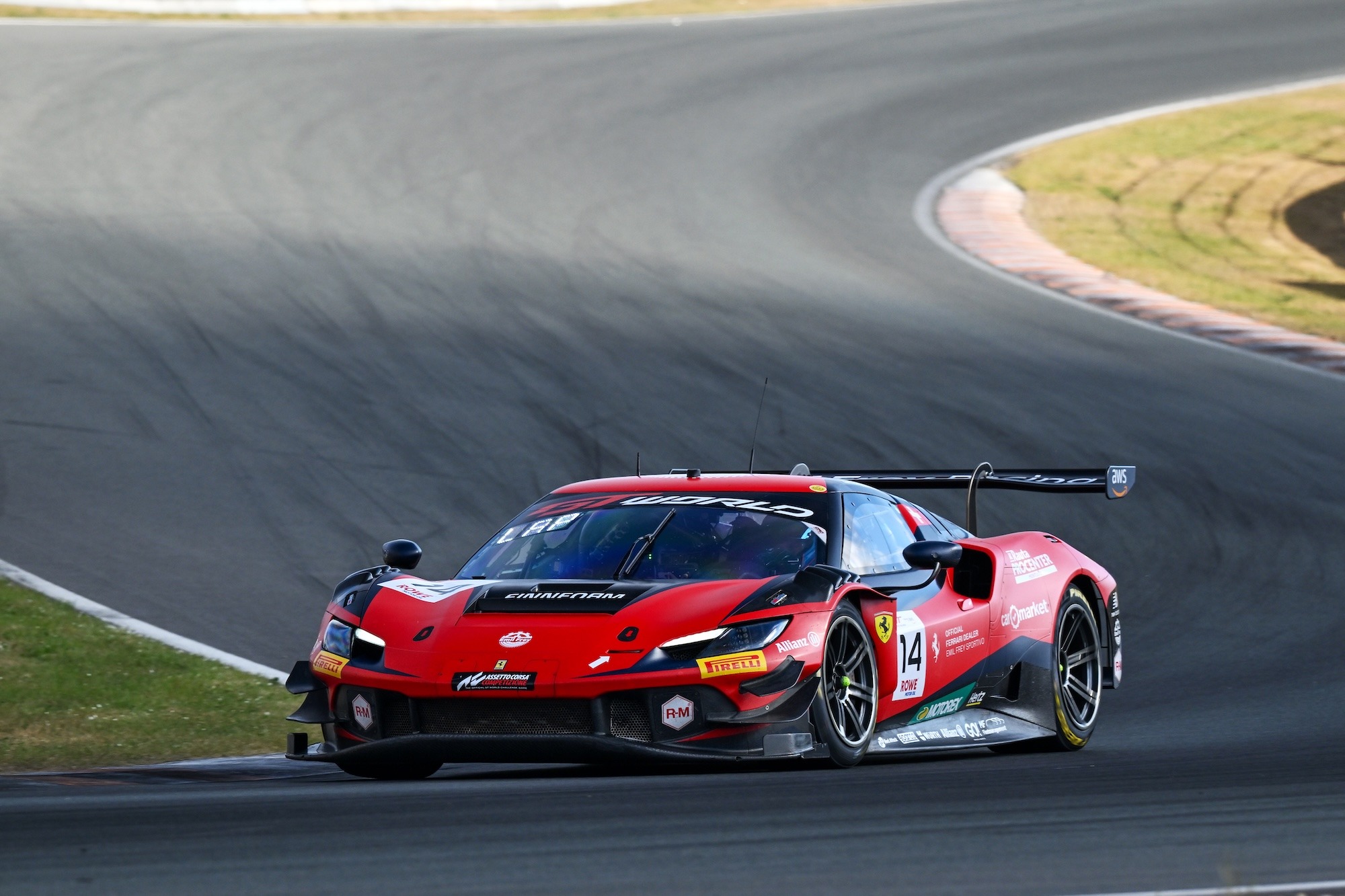 Konsta Lappalainen Ben Green Emil Frey Racing Ferrari 296 GT3 GT World Challenge Europe Zandvoort